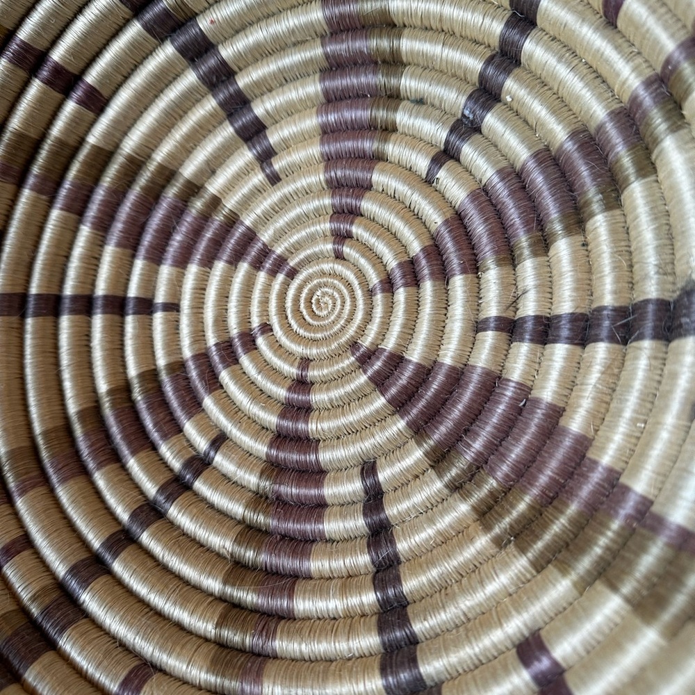 Handwoven Multicolor Basket - Picture 5 of 5